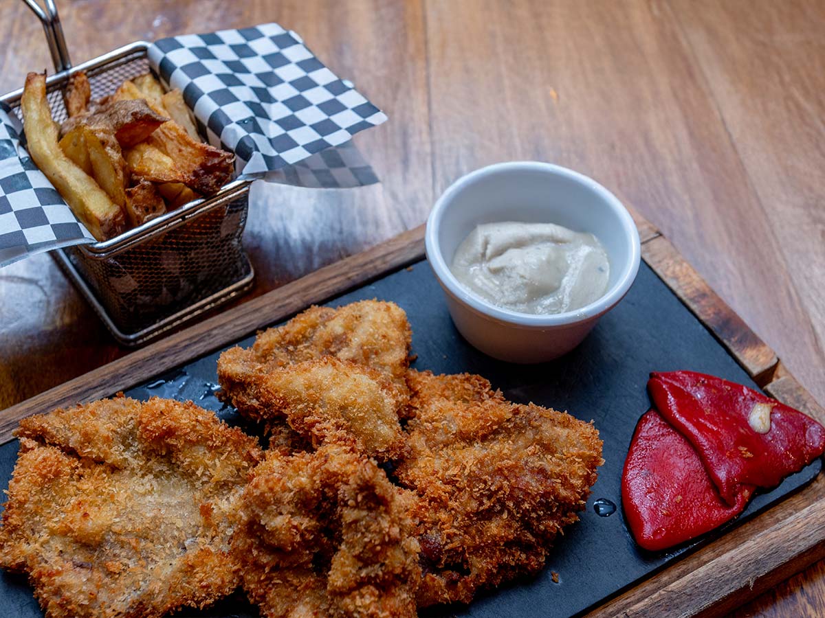 Escalopines de ternera al cabrales