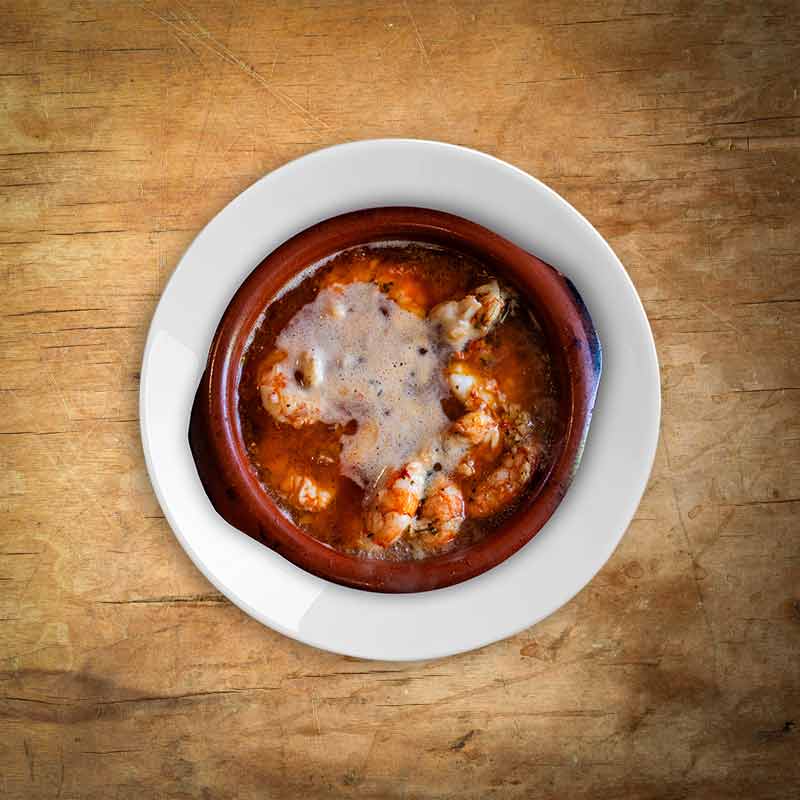 Gambas al ajillo