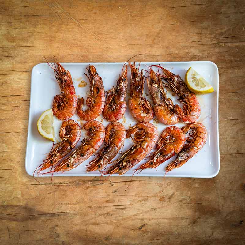 Gambón a la plancha